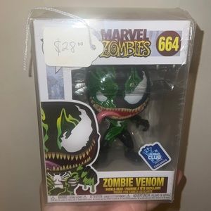 Funko Pop Zombie Venom Club EXCLUSIVE 664
